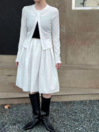 Single-Breasted Slim-Fit Knit Base Layer