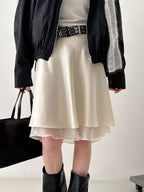 Patchwork Ruffle Skirt