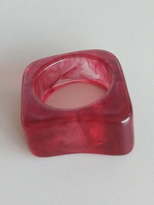 Stylish Vintage 7 Colors Irregular Geometry Ring by painevida