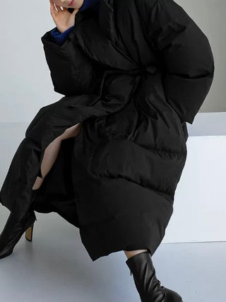 Loose Oversized Puffer Down Paded Long Coat