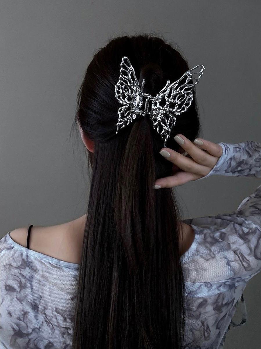 Original Liquid Butterfly Large Shark Hair Clip