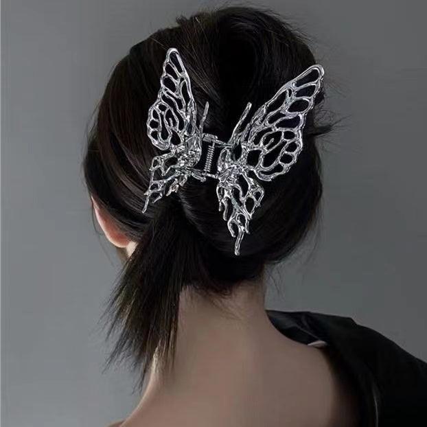 Original Liquid Butterfly Large Shark Hair Clip