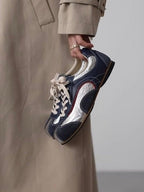 Vintage Platform Lace-up Cuban Sneakers Shoes by painevida
