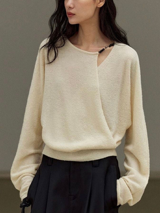 Crew Neck Loose Sweater