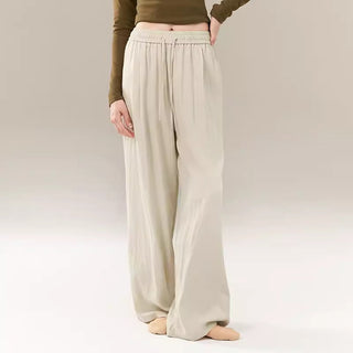 Dance Attire Adult Body Shaping Wide-leg Activewear Pants. by My Store