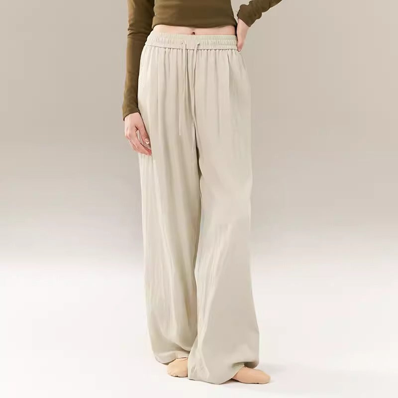 Dance Attire  Adult Body Shaping  Wide-leg Activewear Pants.