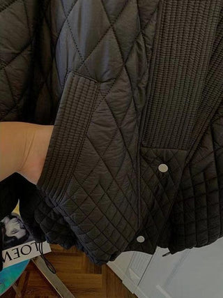 Classic Retro Diamond Padded Jacket