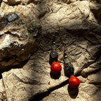 Nepalese Wooden Handmade Totem Earrings