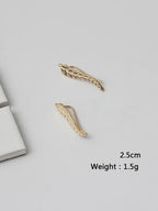 Leaf Pattern Earring Accessories