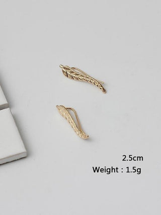 Leaf Pattern Earring Accessories