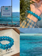 Brazilian Ice Amazonite Blue Jelly Sea Series Bracelet