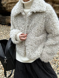 Lambswool Lapel Jacket