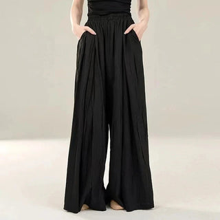 Dance Practice Clothes Loose Wide Leg Activewear Pants by PAINEVIDA