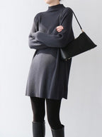 Loose Comfy Long Knitted Dress by painevida