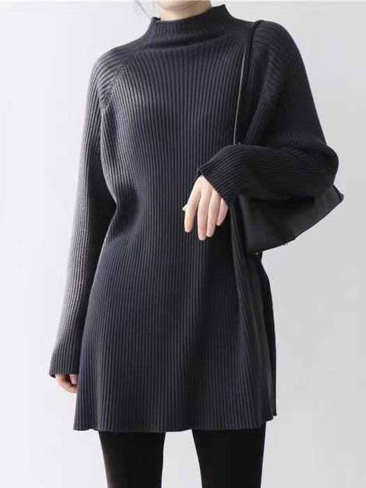 Loose Comfy Long Knitted Dress by painevida