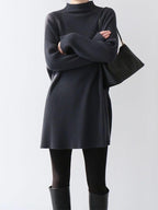 Loose Comfy Long Knitted Dress by painevida