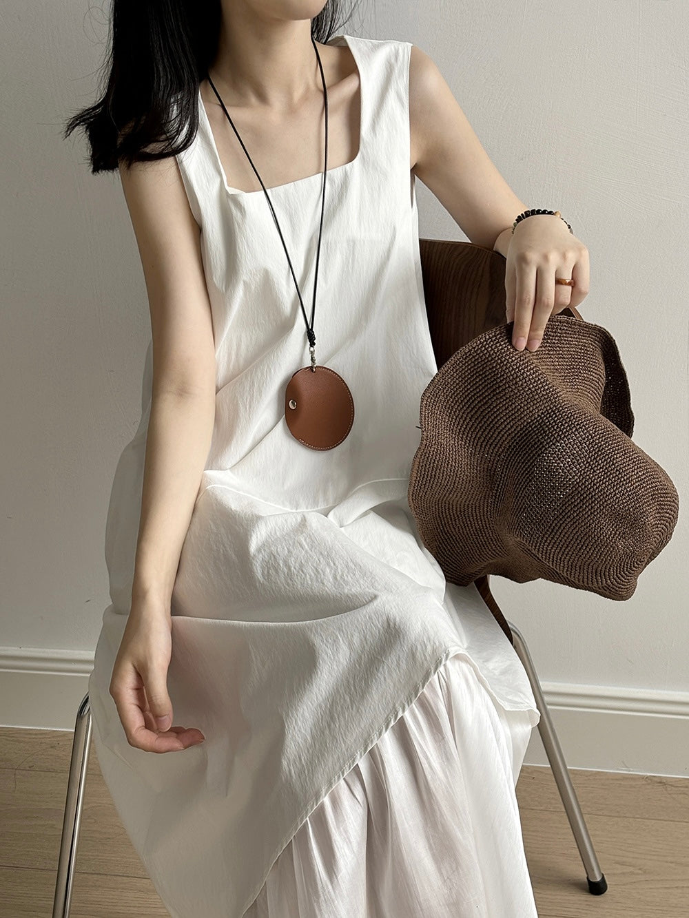 Lrregular Patchwork Vest Dress