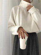 SImple Stand Collar Cotton Base Shirt by painevida