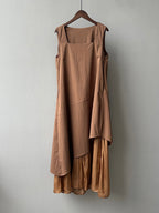 Lrregular Patchwork Vest Dress