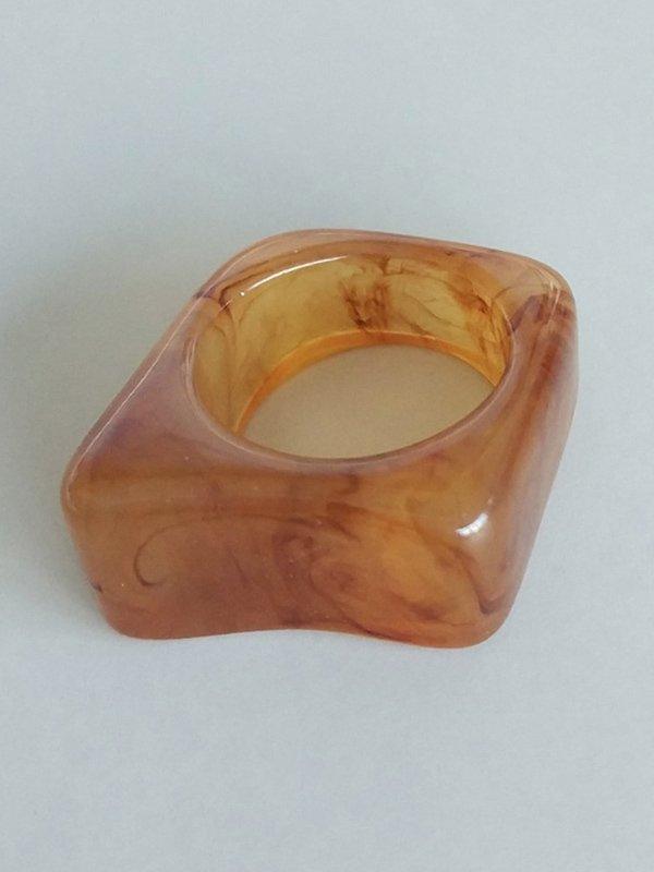 Stylish Vintage 7 Colors Irregular Geometry Ring by painevida