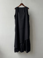 Lrregular Patchwork Vest Dress