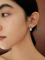 3A Lively Colorful Flashing Small Earrings