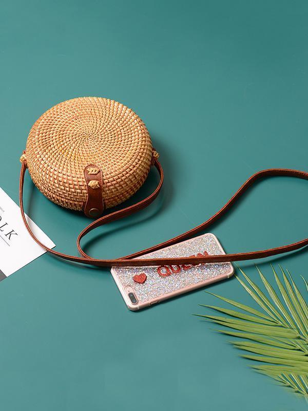 Rattan Forest Handmade Bohemia Mini Bag by painevida