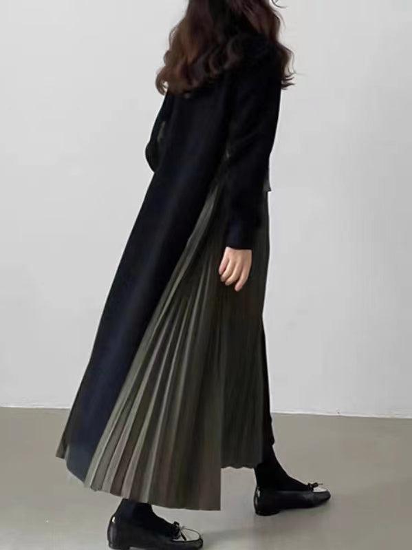 Split-joint Zipper Long Dresses