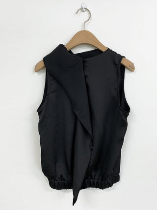 Loose Pleated Sleeveless Tank Top