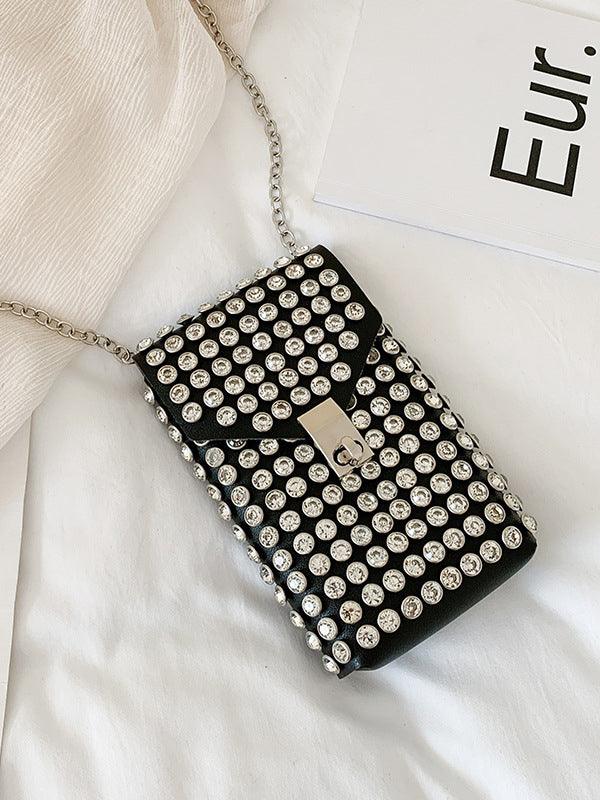 Original Cool Rhinestone Mini Bags Accessories by painevida