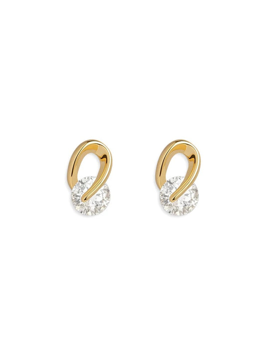 3A Lively Colorful Flashing Small Earrings