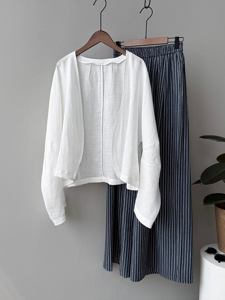 Long Sleeve Cardigan Shirt Top