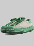 Platform Reverse Lace-up Espadrilles Canvas Shoes