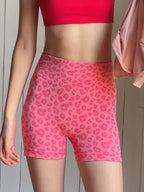 High Elastic Tight Leopard Print Yoga Pants