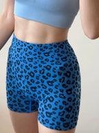 High Elastic Tight Leopard Print Yoga Pants