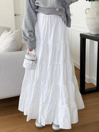 Big Hem Split-joint Cake Skirt