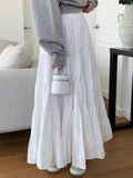 Big Hem Split-joint Cake Skirt