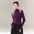 Modern Dance Spring  Long-Sleeve Activewear Attire  Bodywear.
