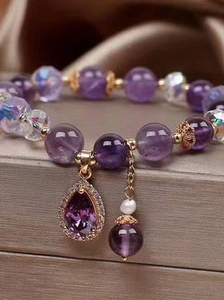 Natural Amethyst Bracelet