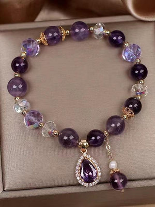 Natural Amethyst Bracelet