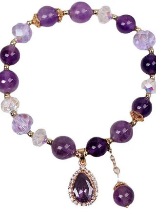 Natural Amethyst Bracelet