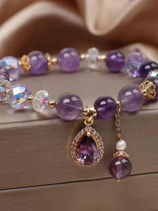 Natural Amethyst Bracelet