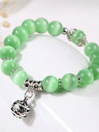 Original Crystal Opal Openwork Ball Beaded Bracelet by painevida