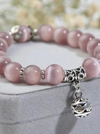 Original Crystal Opal Openwork Ball Beaded Bracelet by painevida