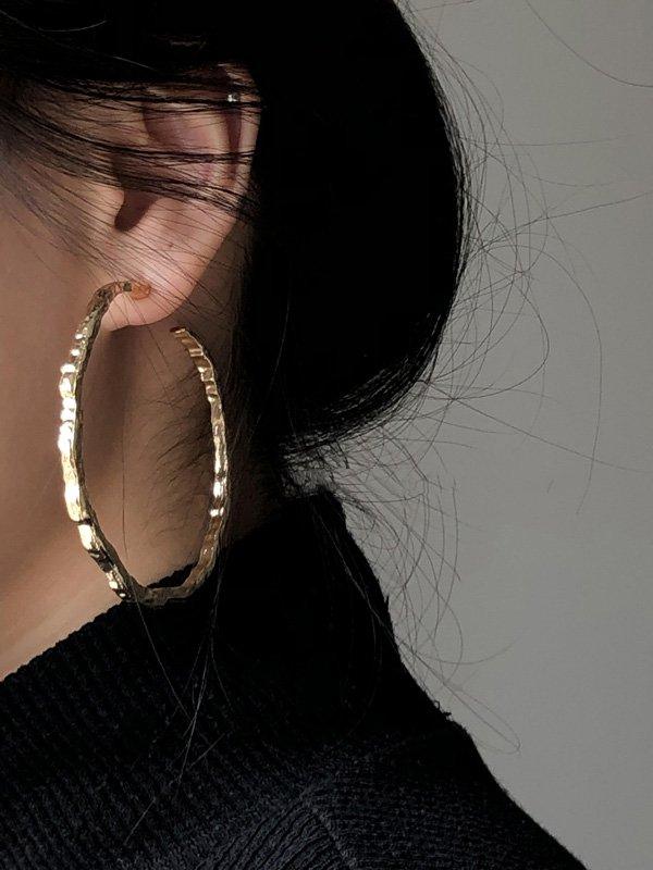 Original Geometry Circular Earrings Accessories by painevida