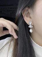 Rabbit&Pearl Earrings - PAINEVIDA