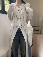 Open-Knit Cardigan Jacket by painevida
