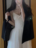 Graceful Ballet Lace Strap Dress - PAINEVIDA