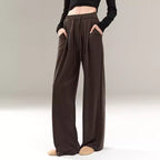 Dance Attire  Adult Body Shaping  Wide-leg Activewear Pants.