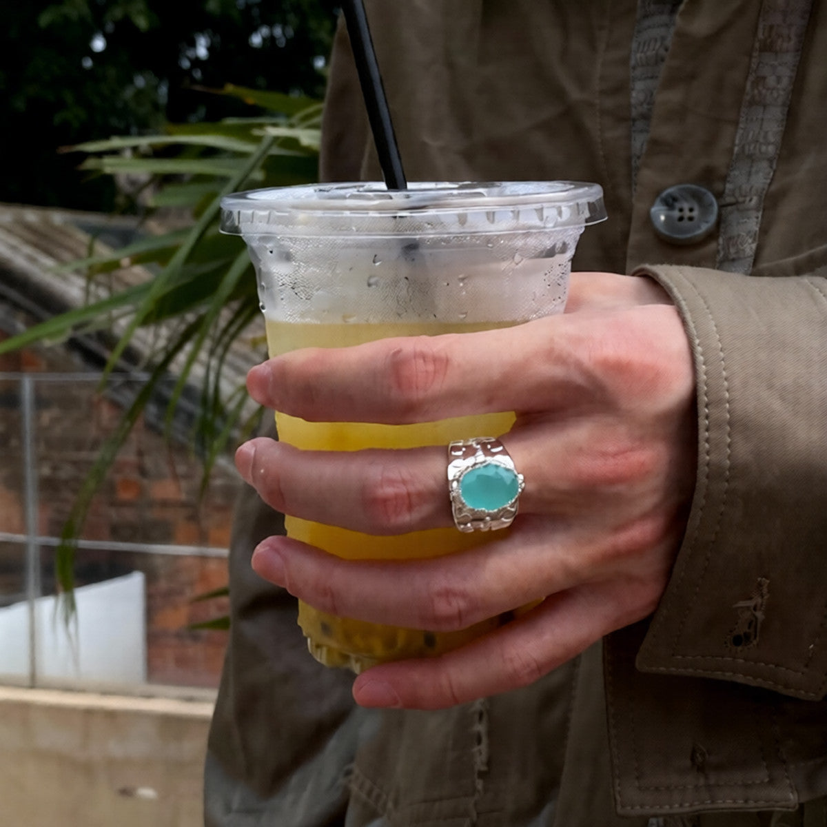 Medieval Court Extravagant Crystal Ring